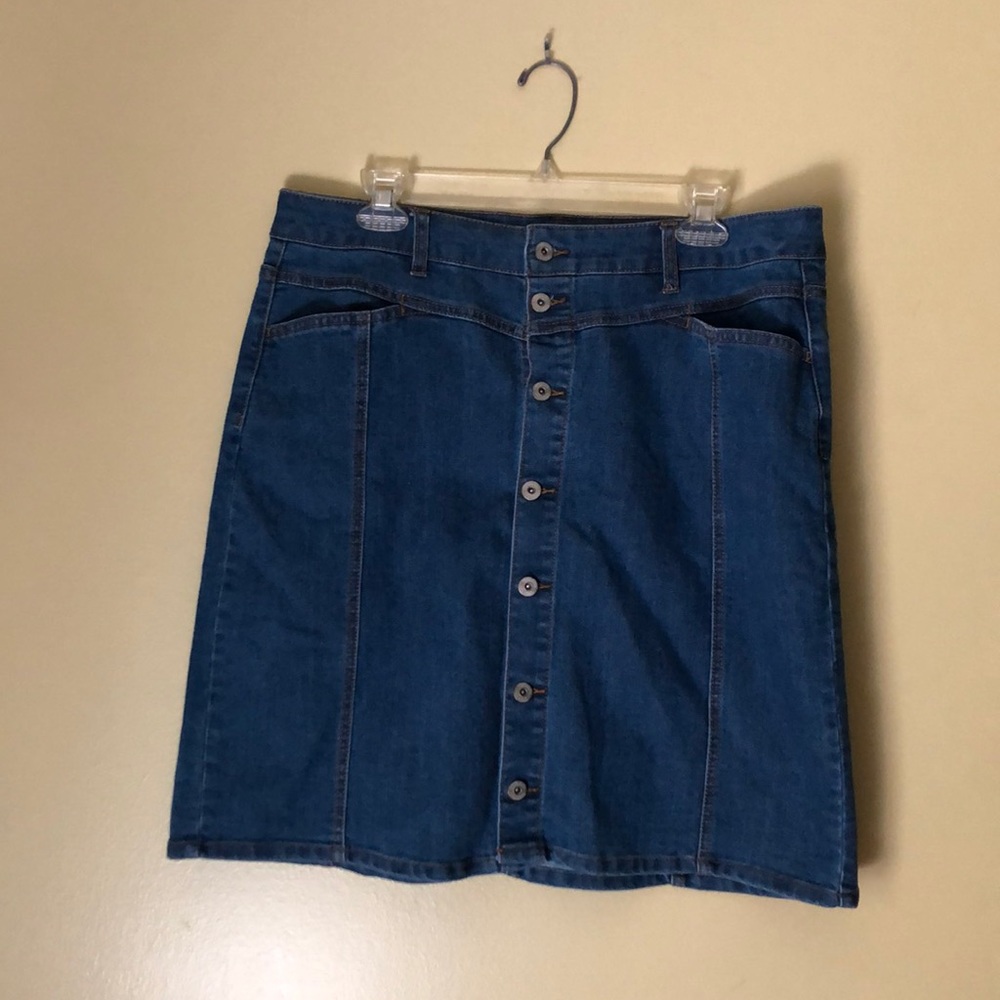 Style & Co Denim Skirt